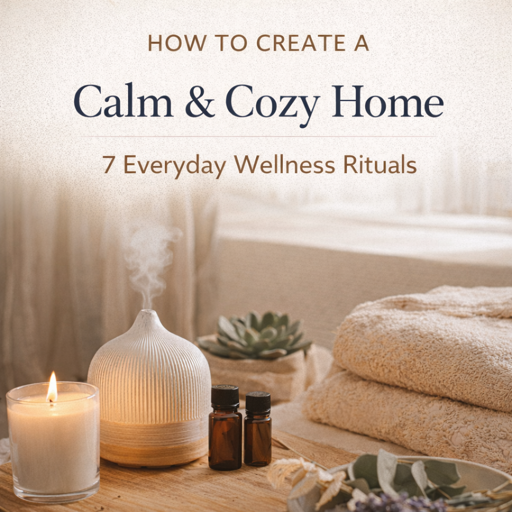 How to Create a Calm & Cozy Home: 7 Everyday Wellness Rituals