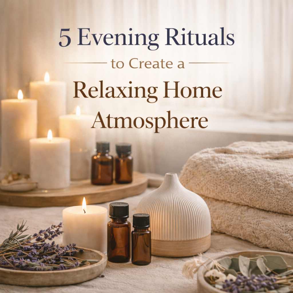 5 Evening Rituals to Create a Relaxing Home Atmosphere
