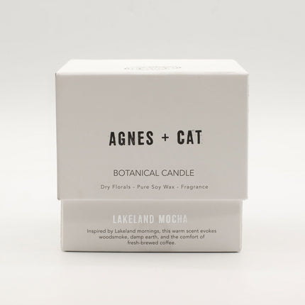 Agnes & Cat Botanische Sojawaskaars – Lakeland Mocha Koffiegeur