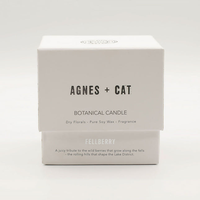 Agnes & Cat Botanical Soy Wax Candle – Fellberry Berry Scent