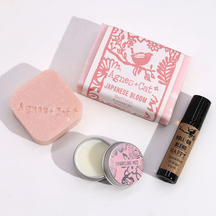Coffret cadeau bien-être Agnes & Cat – Coffret soins personnels Bloom & Bliss