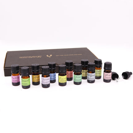 Spring Essential Oil Gift Set – 12 Pure Aromatherapy Oils (5ml)