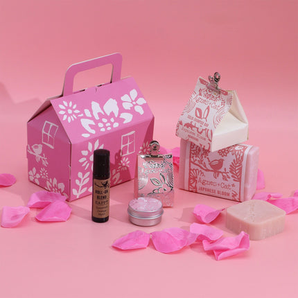 Coffret cadeau bien-être Agnes & Cat – Coffret soins personnels Bloom & Bliss