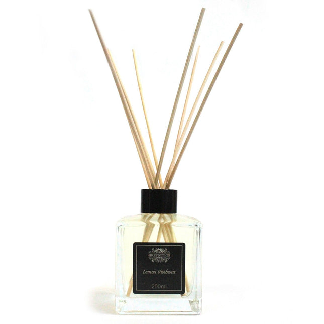 200ml Lemon Verbena Essential Oil Reed Diffuser | Fresh & Clean Home Fragrance
