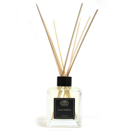 200ml Lemon Verbena Essential Oil Reed Diffuser – Fresh Citrus Home Fragrance