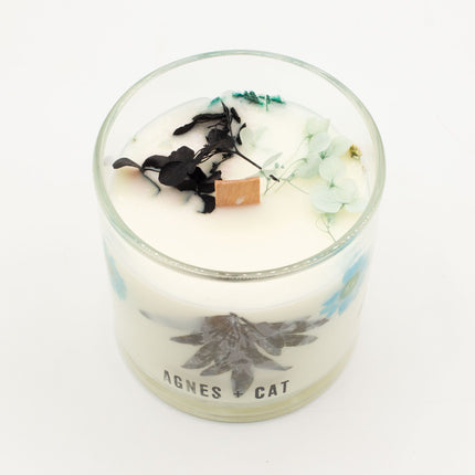 Agnes & Cat Botanische Sojawaskaars – Zeezout & Mos
