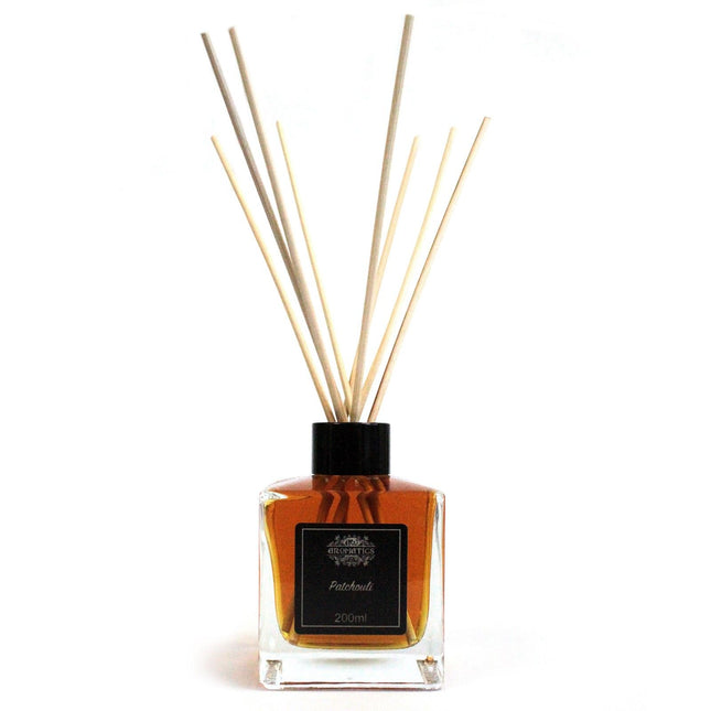 Patchouli Reed Diffuser 200ml – Natural Essential Oil Home Fragrance