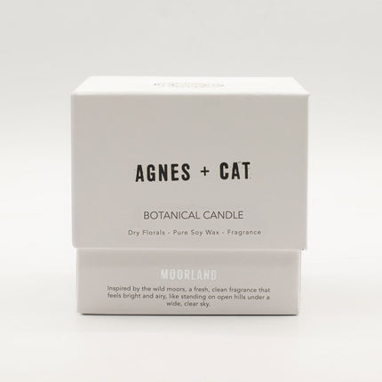 Agnes & Cat Botanische Sojawaskaars – Moorland Frisse Kruidengeur