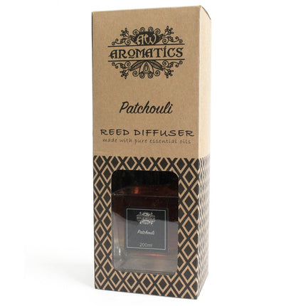 Patchouli Reed Diffuser 200ml – Natural Essential Oil Home Fragrance