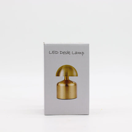 Touch tafellamp paddenstoel zilver – USB-C oplaadbare LED-lamp