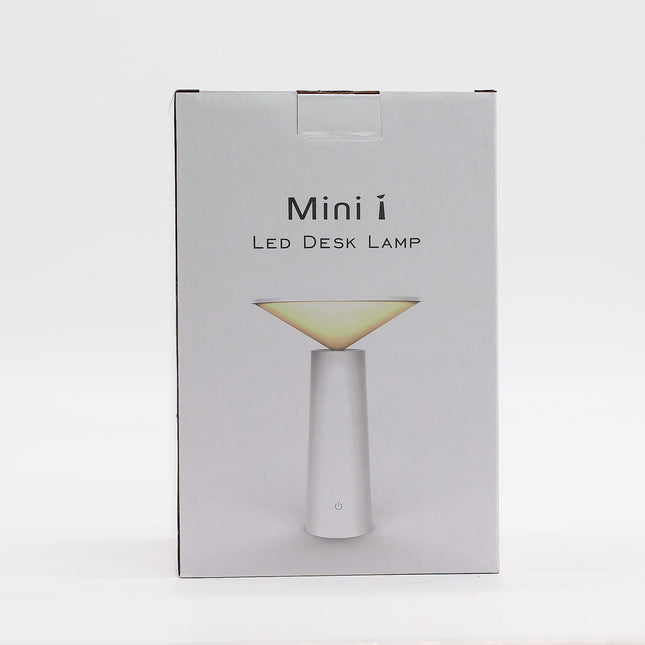 Black Mushroom Touch Table Lamp – USB-C Rechargeable LED Light