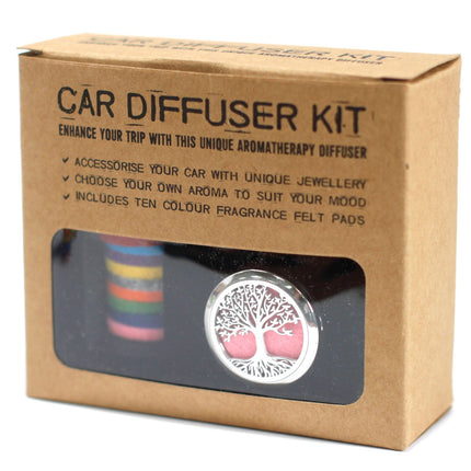 Aromatherapie-diffuser voor in de auto – Essentiële olie-diffuser voor in het auto-ventilatiekanaal