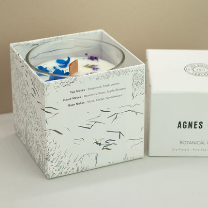 Agnes & Cat Botanische Sojawaskaars – Moorland Frisse Kruidengeur