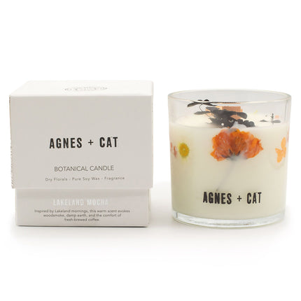 Agnes & Cat Botanische Sojawaskaars – Lakeland Mocha Koffiegeur