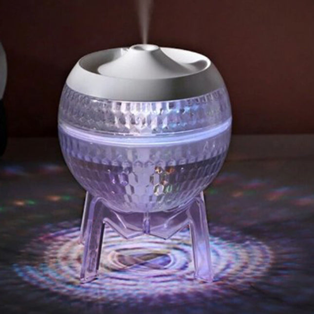 Clear Humidifier Mondo Planet – USB Ultrasonic Air Humidifier with Color Changing Light