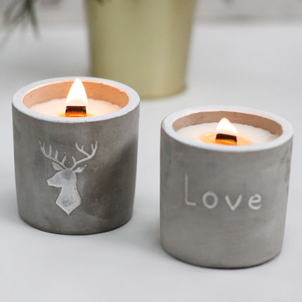 Medium Concrete Sojakaars – Liefde – Paarse Vijg & Cassis