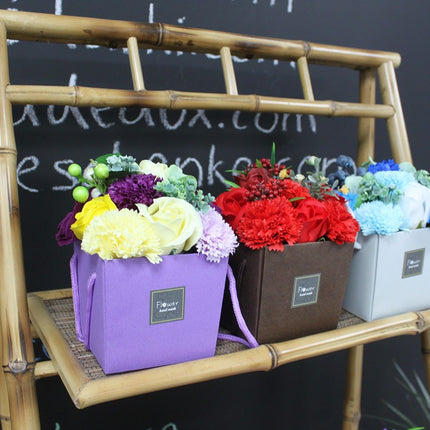 Zeepbloemenboeket – Cadeauset voor in bad met lentebloemen