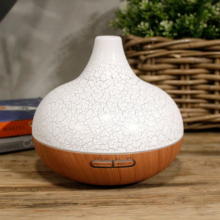 Santorini Aroma Diffuser - Shell Effect - USB - Colour Change - 400ml