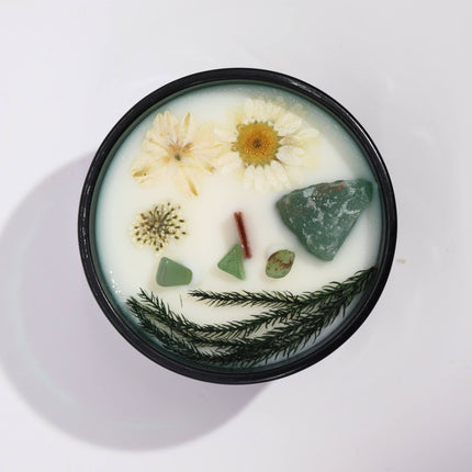 Hop Hare Crystal Magic Flower Candle – De Tovenaar | Jade & Betoverde Munt