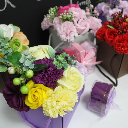 Zeepbloemenboeket – Cadeauset voor in bad met lentebloemen