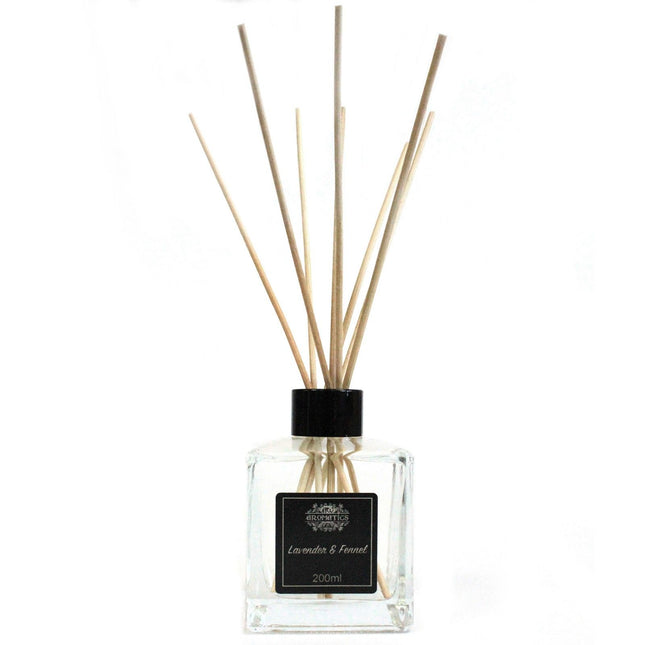 200ml Lavender & Fennel Essential Oil Reed Diffuser – Calm & Balance Aromatherapy