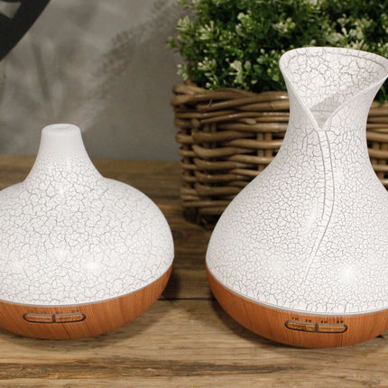 Santorini Aroma Diffuser - Shell Effect - USB - Colour Change - 400ml