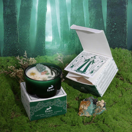 Hop Hare Crystal Magic Flower Candle – De Tovenaar | Jade & Betoverde Munt