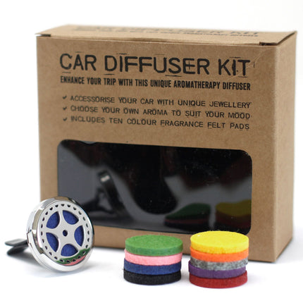 Aromatherapie-diffuser voor in de auto – Essentiële olie-diffuser voor in het auto-ventilatiekanaal