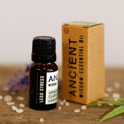 Less Stress Essential Oil Blend 10ml – Calming Lavender & Clary Sage