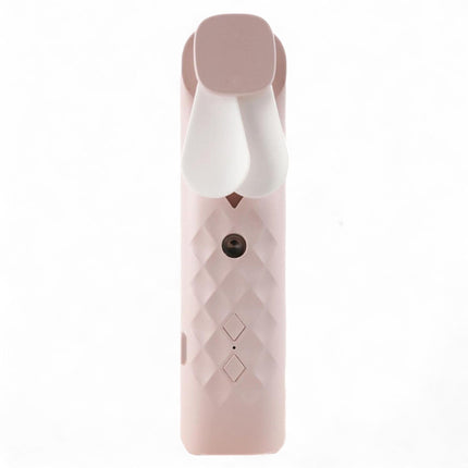 Pink Nano Mist Face Fan & Spray – USB Rechargeable Portable Cooling Hydrator