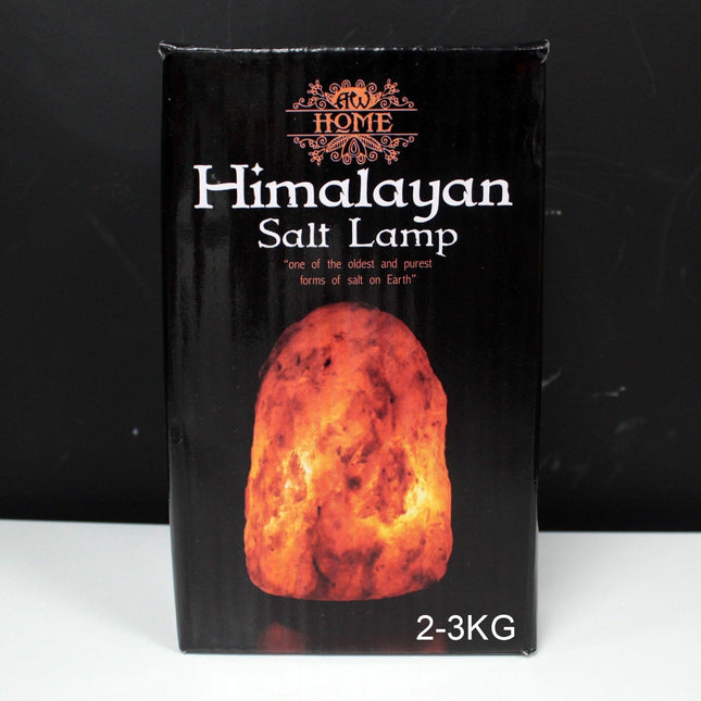 Natural Himalayan Salt Lamp – Crystal Stone Table Lamp 2–3 kg